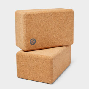 Manduka Cork Yoga Block – 2 Pack